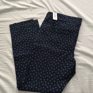 Old navy pixie patterned ankle pants